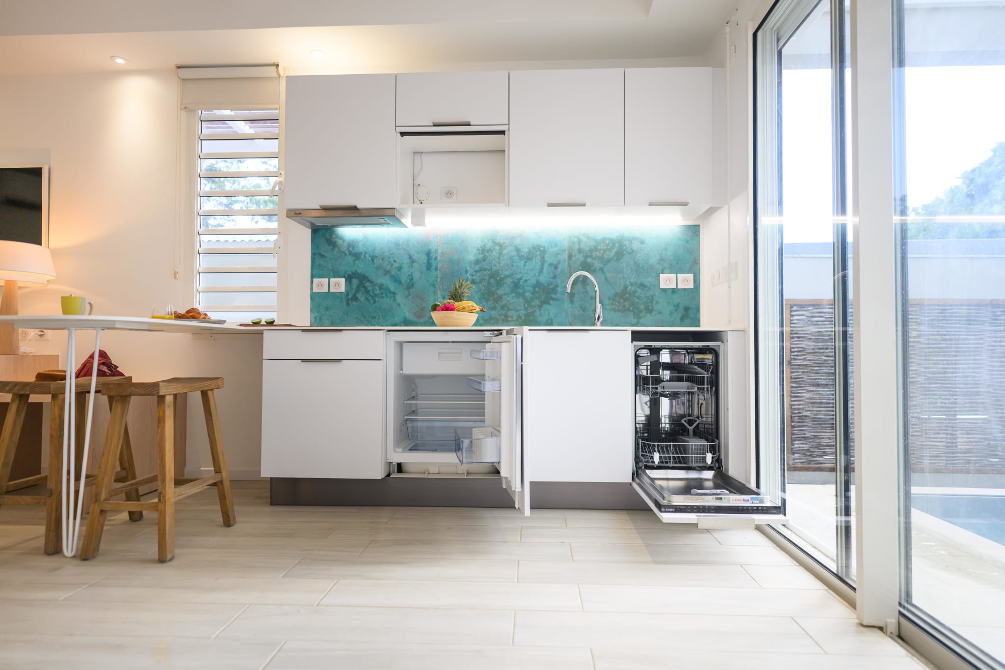 Fully equipped kitchen