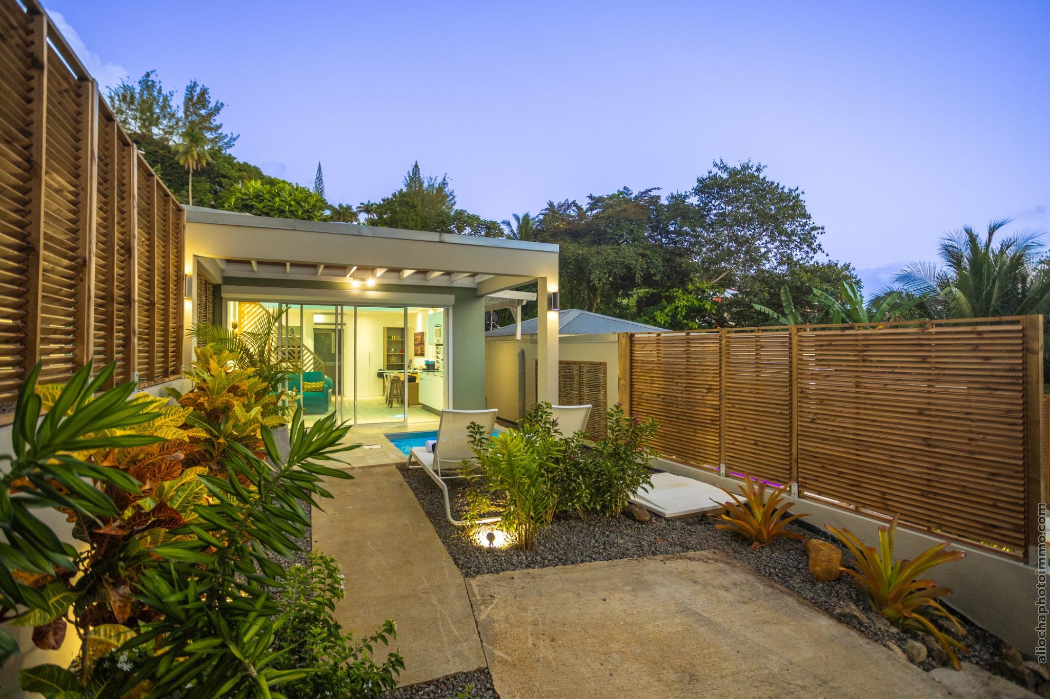 Residence night view